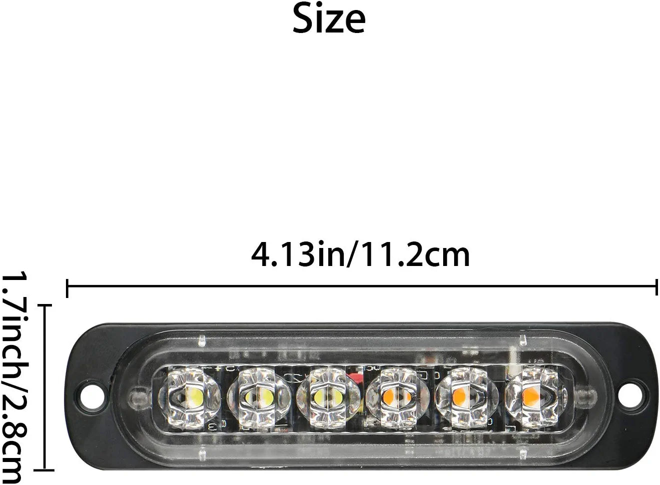 EEEKit 10 Pack LED Emergency Strobe Lights