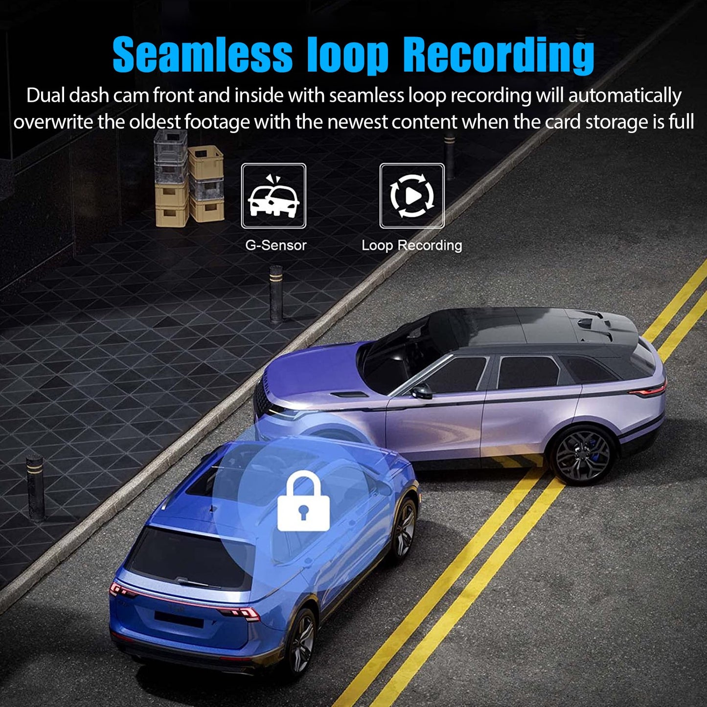 3 Camera 1080P Car DVR Dash Cam