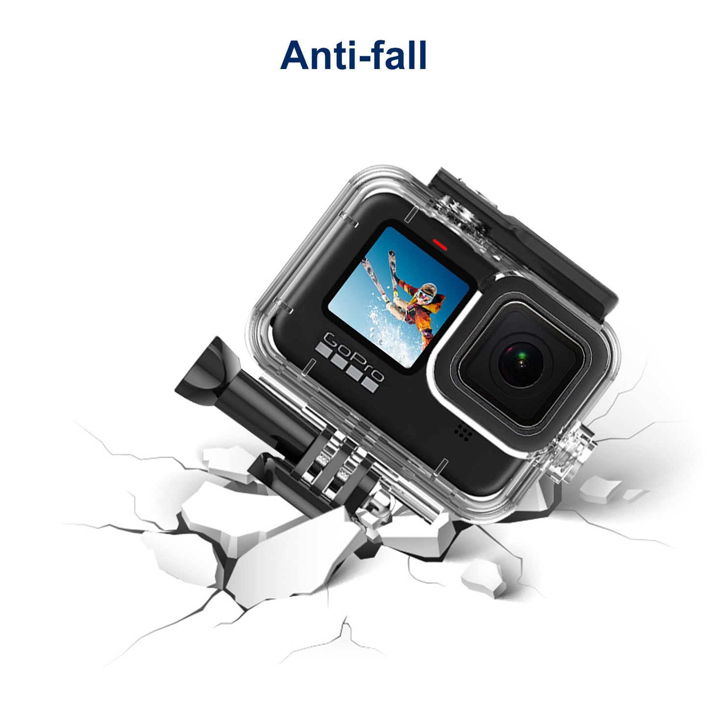 26pcs Accessories Kit for GoPro Hero 9 Protective Underwater Case