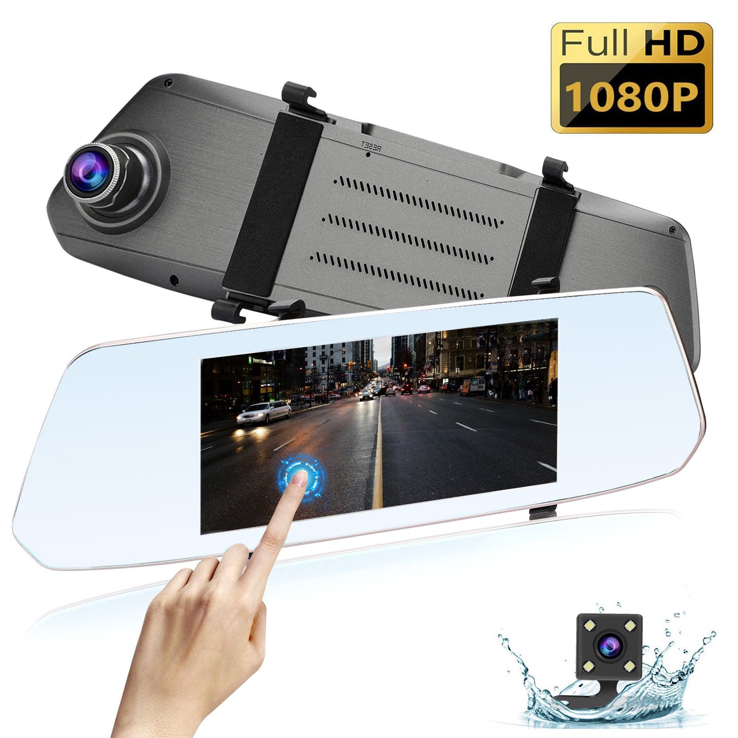 7inch Touch Car Dash Cam