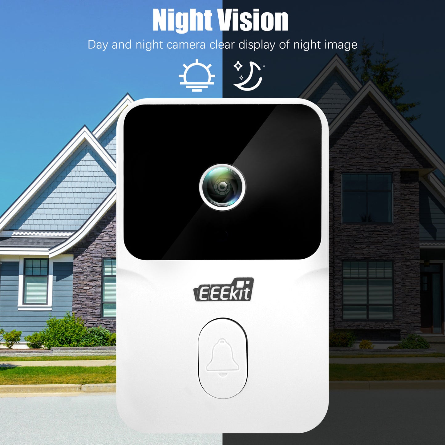 EEEKit Wireless Doorbell with Camera