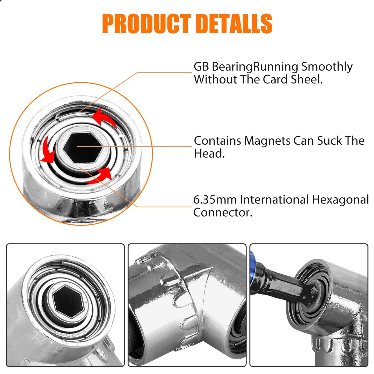 Universal Socket Grip Ratchet Wrench Power Drill Adapter