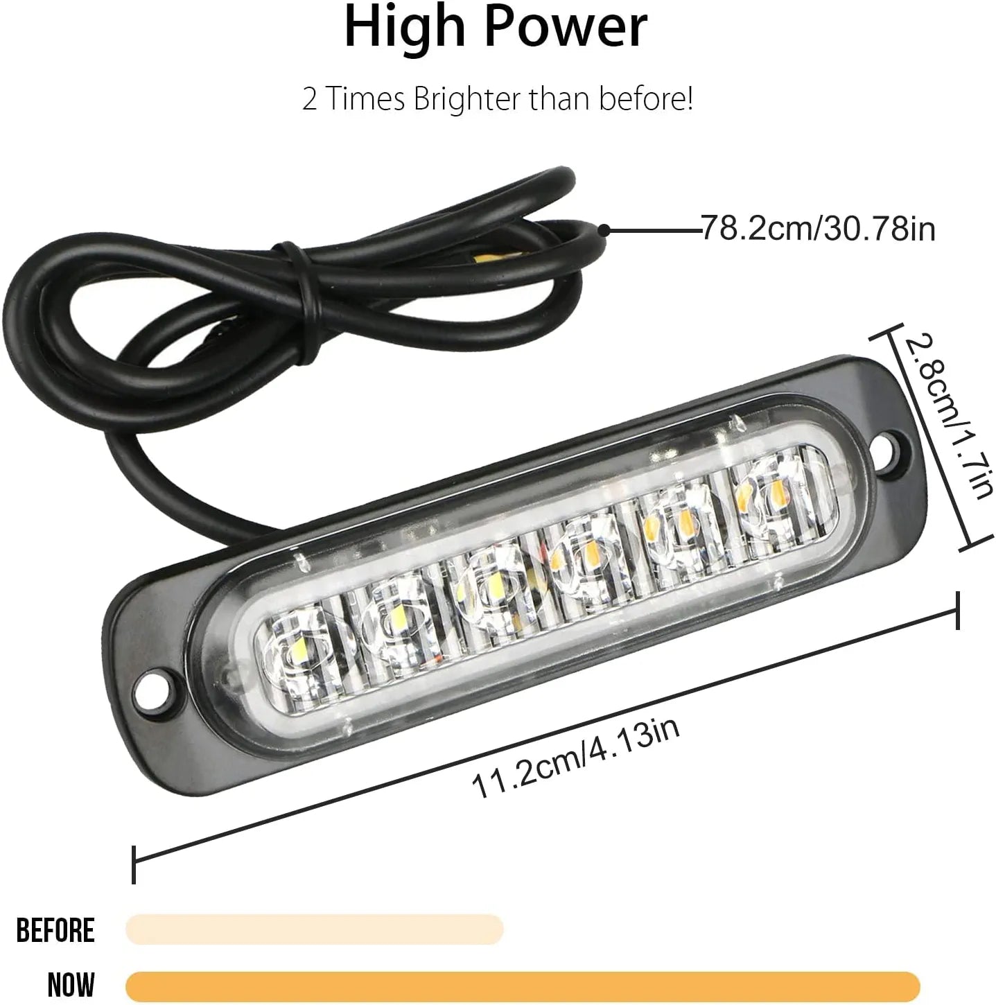 EEEKit 10 Pack LED Emergency Strobe Lights