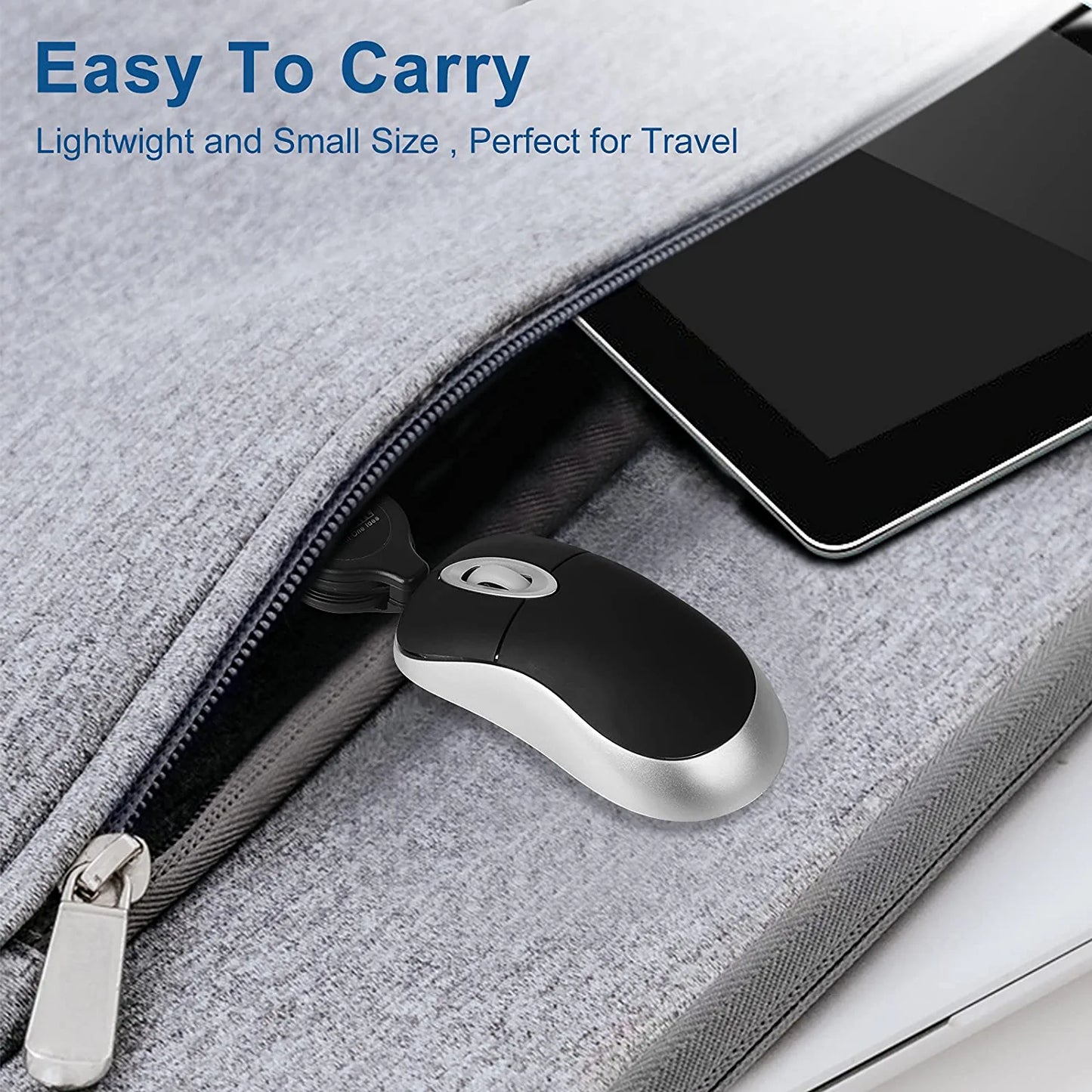 EEEkit Mini USB Mouse Black 2pcs