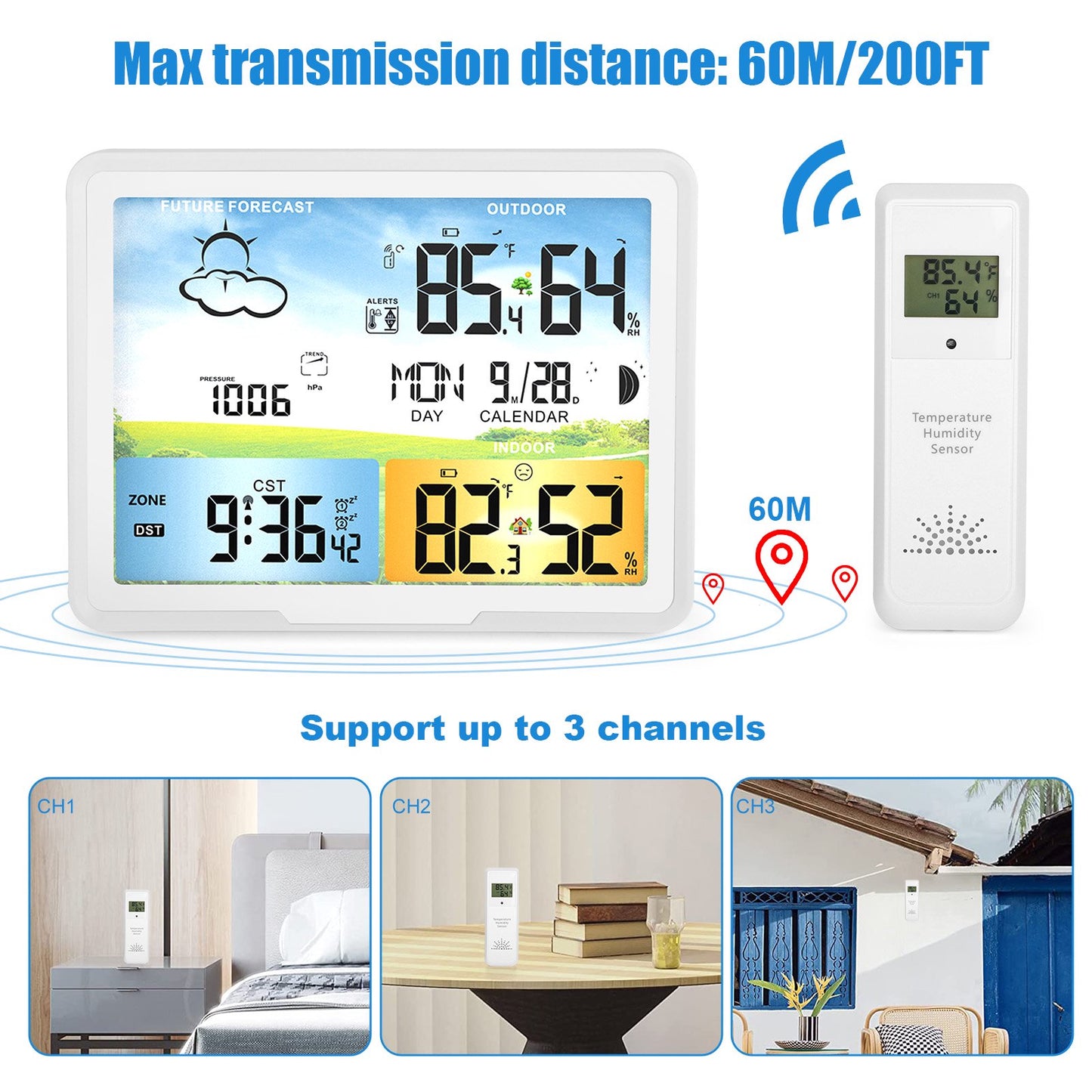 Weather Station Indoor Outdoor